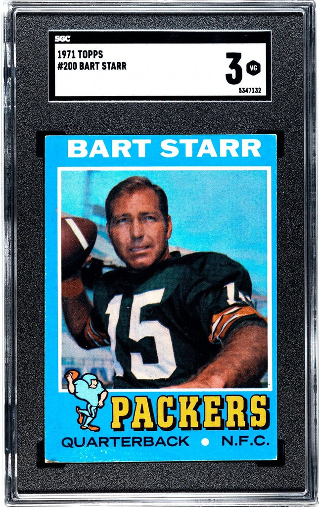 Sold at Auction: Bart Starr Signed and Inscribed Green Bay Packers