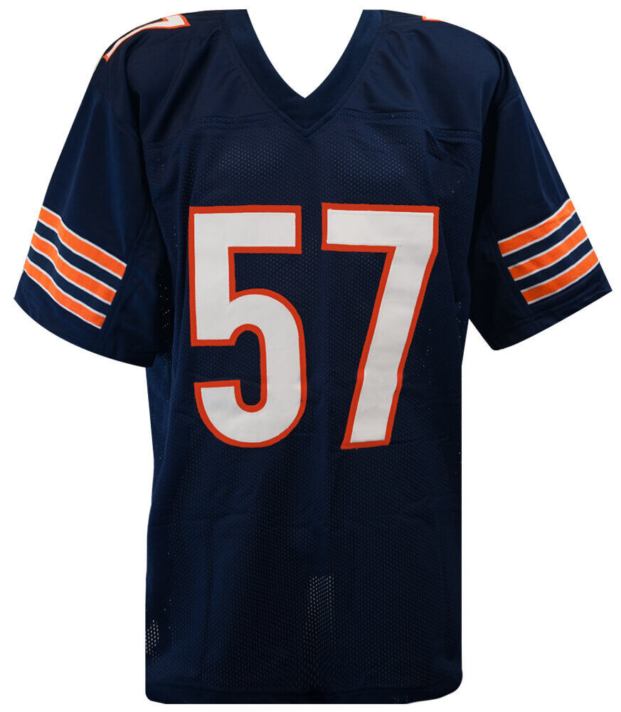 : 1985 Bears Team Signed Navy Blue Jersey - Schwartz