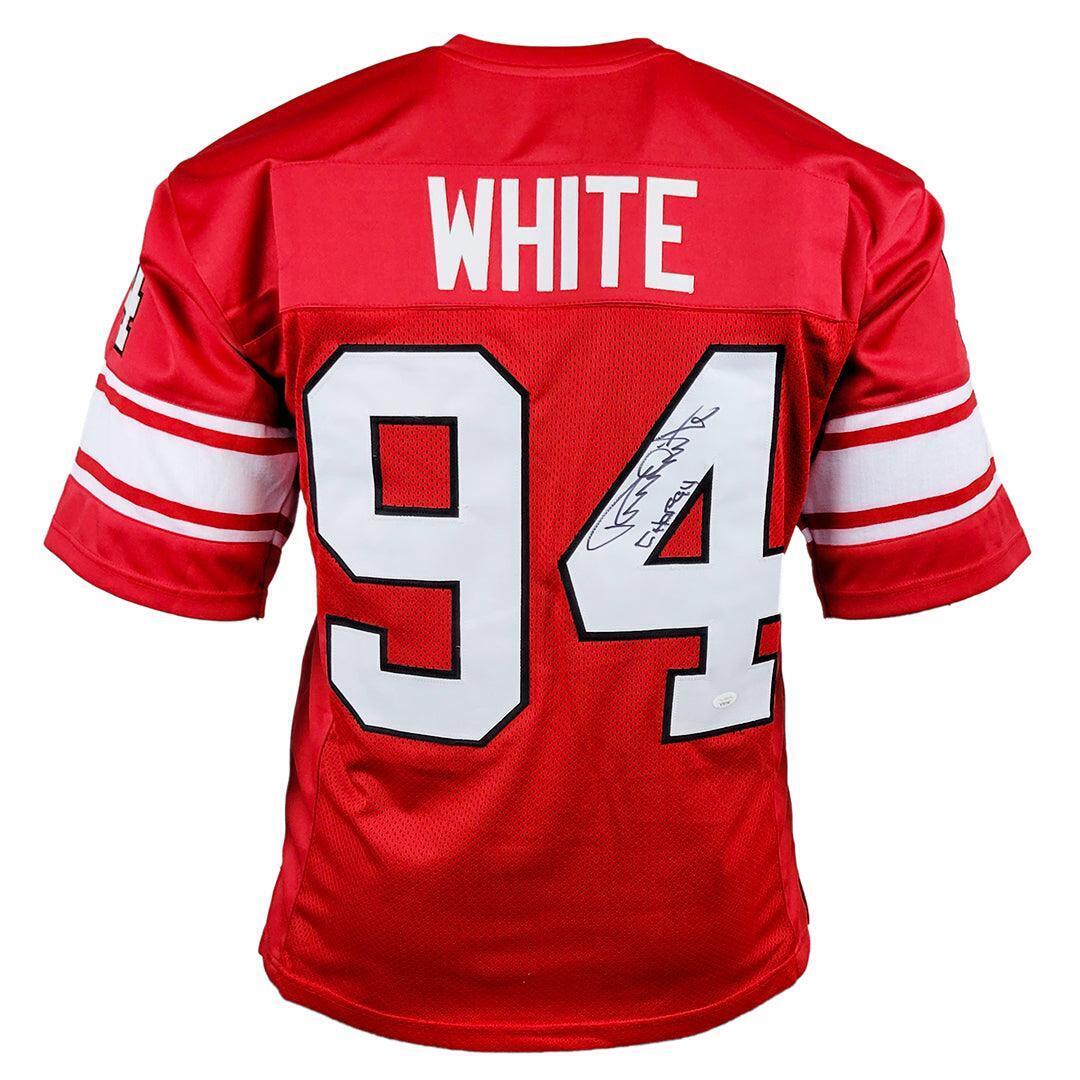 Randy White Signed Maryland Red Football Jersey (JSA