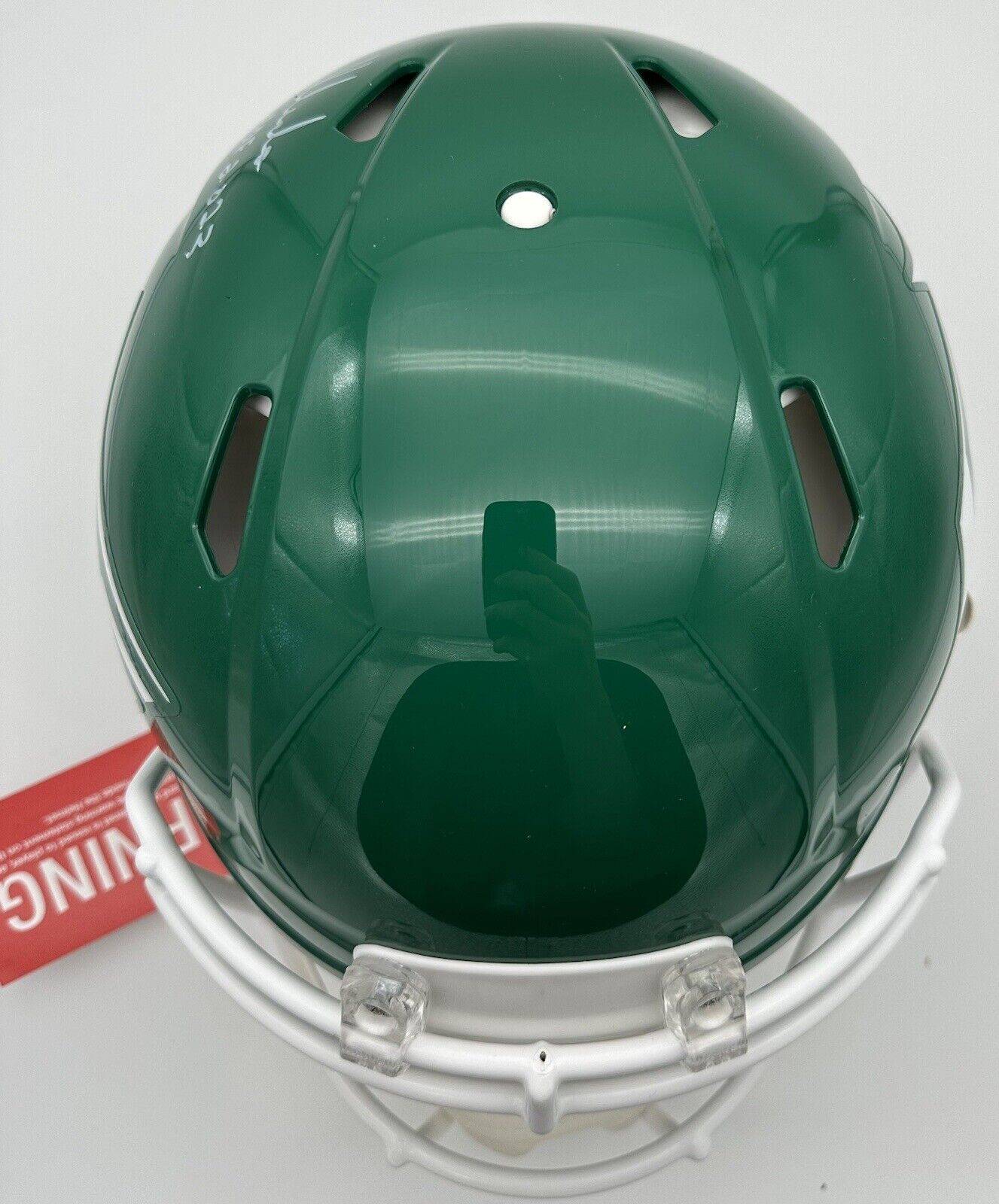 Joe Klecko Signed Jets FS Speed Pro Authentic Throwback Helmet HoF