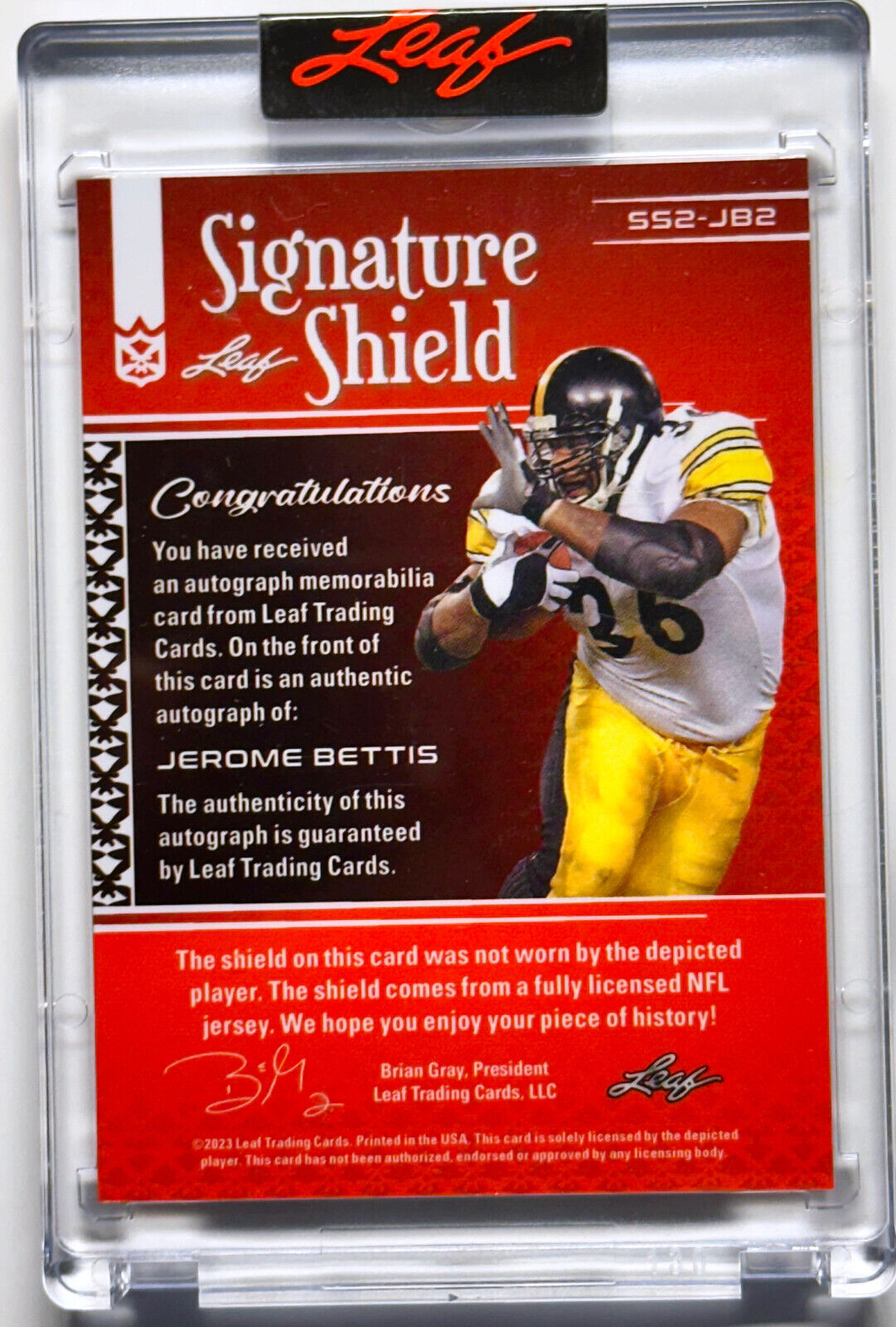 Autographed Jerome Bettis NFL Jerseys, Autographed Jerseys, Jerome Bettis  NFL Autographed Memorabilia