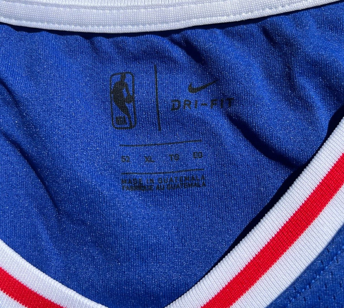 Tyrese Maxey Philadelphia 76ers Signed NIKE Jersey JSA AUTHENTIC