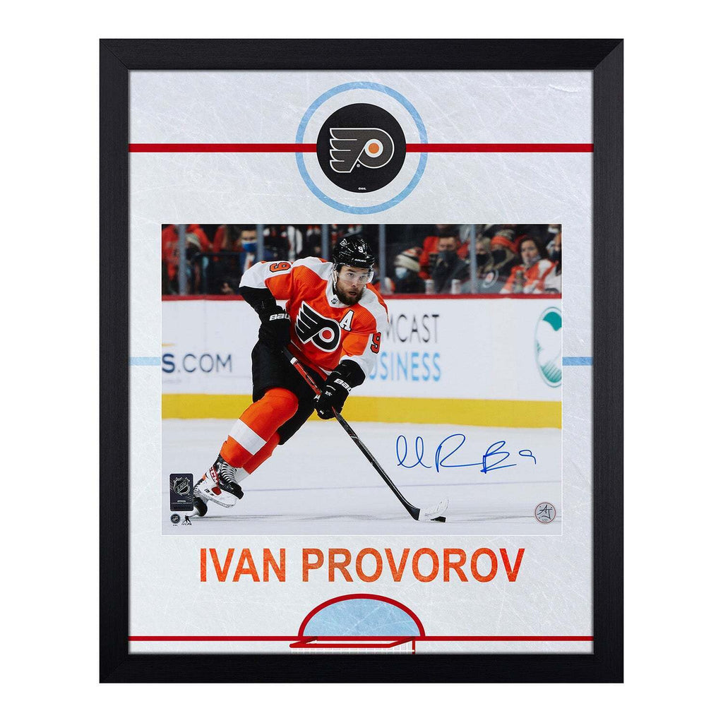 Ivan Provorov Philadelphia Flyers Autographed Signed 20x24 Number