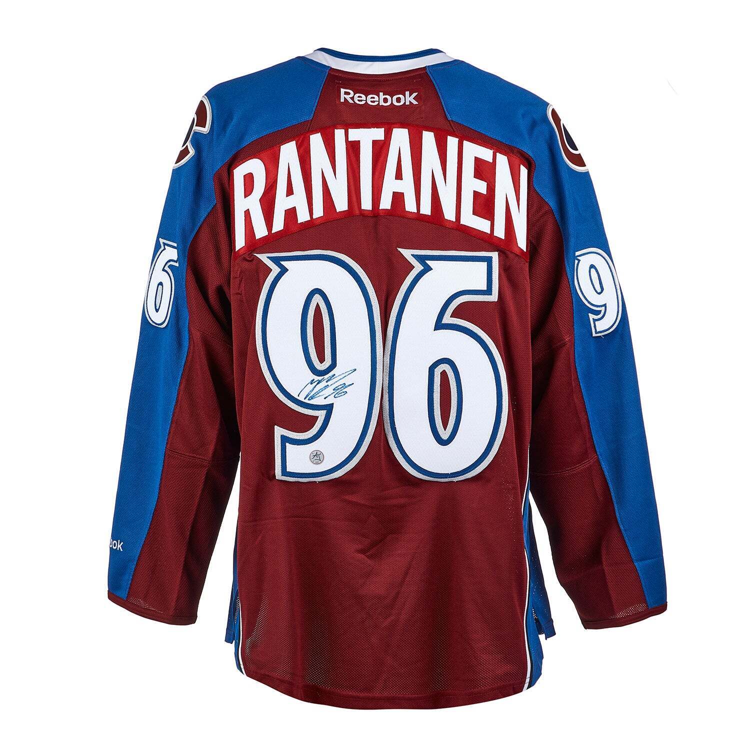 Nathan MacKinnon Colorado Avalanche Autographed Signed Rookie Reebok Jersey