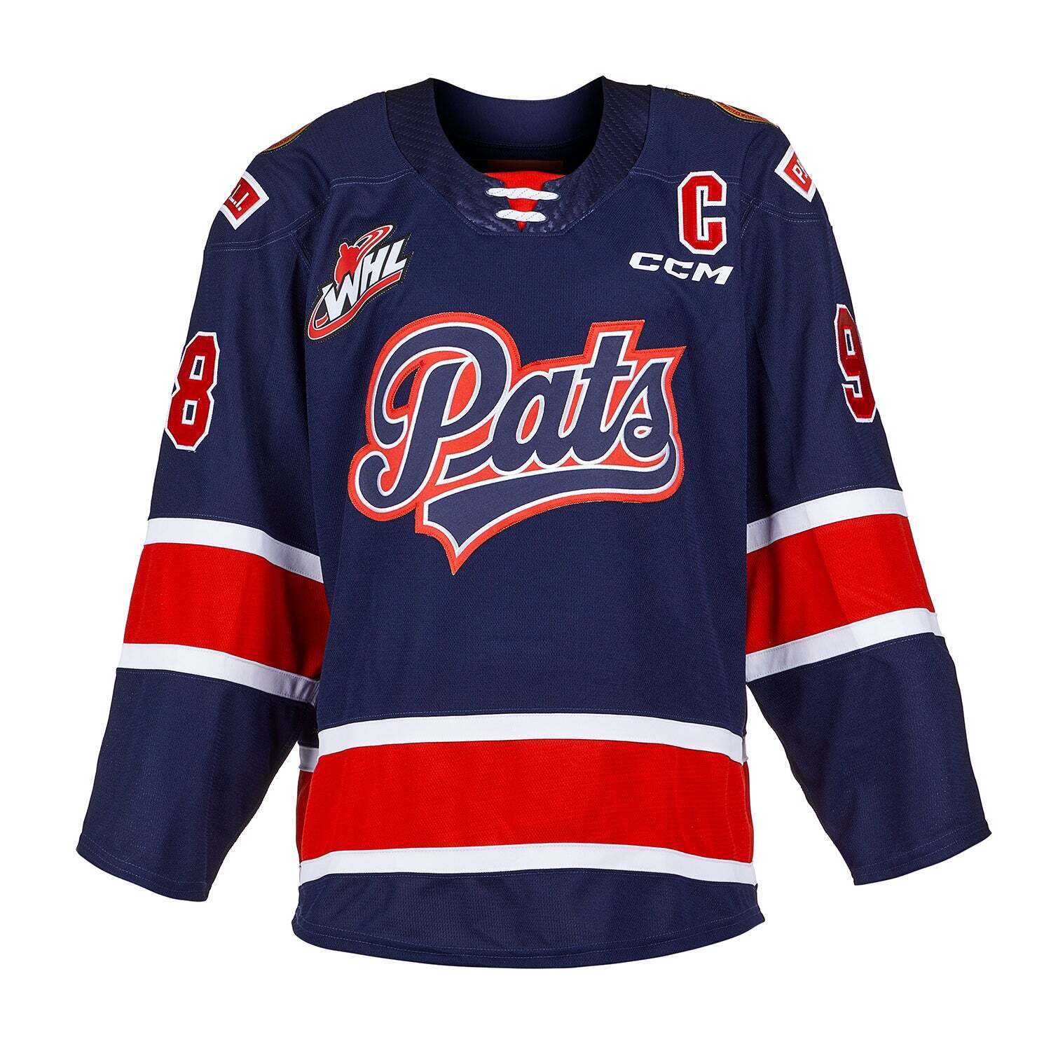 Connor Bedard Regina Pats Signed CHL POY Authentic CCM Jersey #/98 –  CollectibleXchange