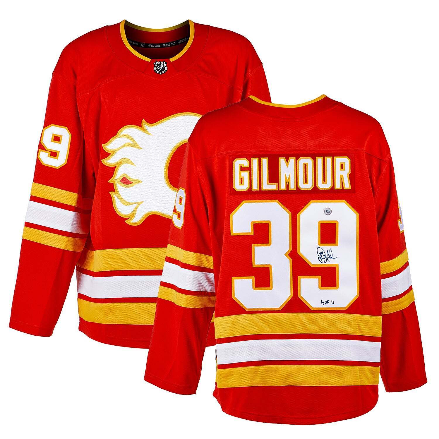 Calgary Flames Stanley Cup Vintage Throwback White Jersey