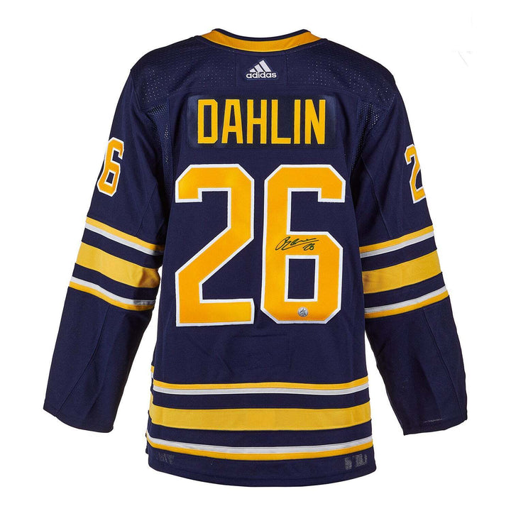 Rasmus Dahlin Signed Buffalo Sabres Rookie Adidas Jersey Image 1