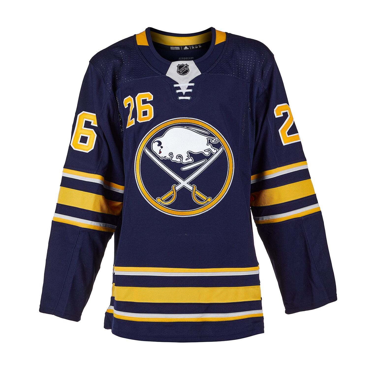 Rasmus Dahlin Buffalo Sabres Autographed White Adidas Authentic Jersey