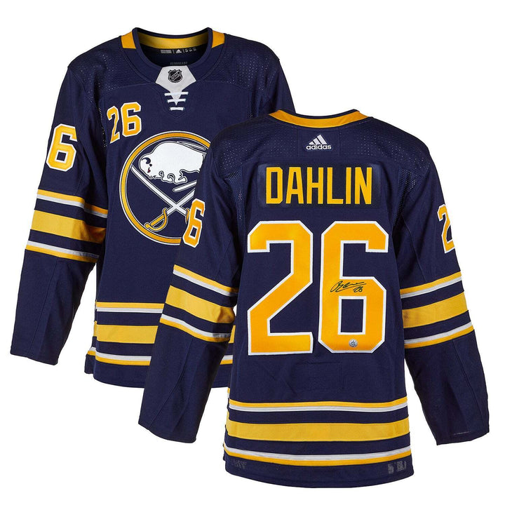 Rasmus Dahlin Signed Buffalo Sabres Rookie Adidas Jersey Image 3