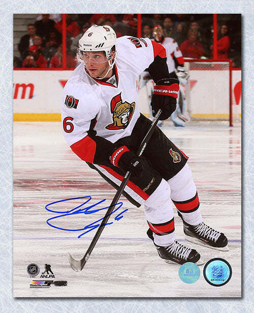 Bobby Ryan Ottawa Senators Autographed Skating 8x10 Photo Image 1