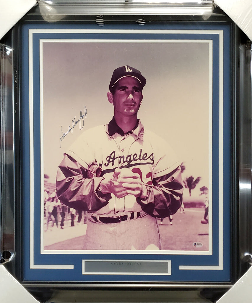 Don Drysdale & Sandy Koufax Dodgers 12x15 sports plaque