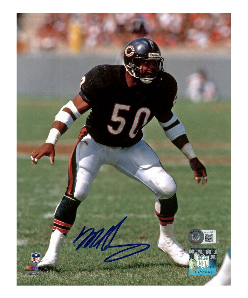 Mike Singletary Signed Chicago Bears Flat White Matte Speed Mini Helmet  w/HOF'98 – Schwartz Sports Memorabilia