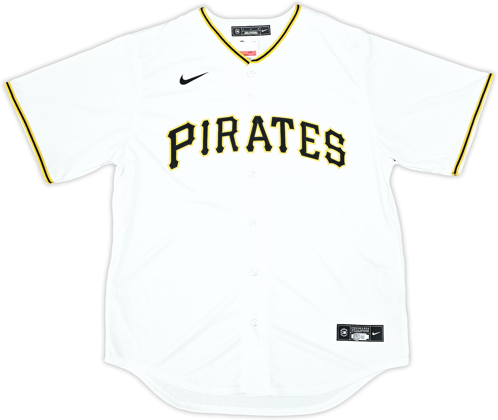 PIRATES ONEIL CRUZ AUTOGRAPHED WHITE NIKE JERSEY SIZE XL MLB DEBUT 10- –  CollectibleXchange