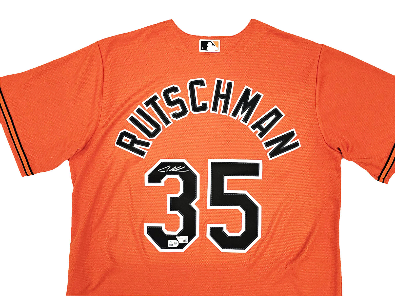 Baltimore Orioles Adley Rutschman Autographed Orange Nike Jersey Size L MLB  & Fanatics Holo