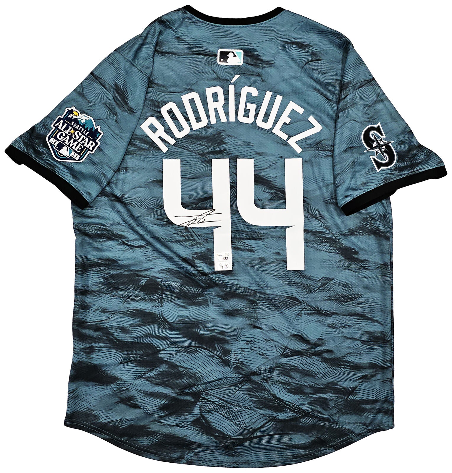 MARINERS JULIO RODRIGUEZ AUTOGRAPHED NIKE 2023 ALL STAR JERSEY L