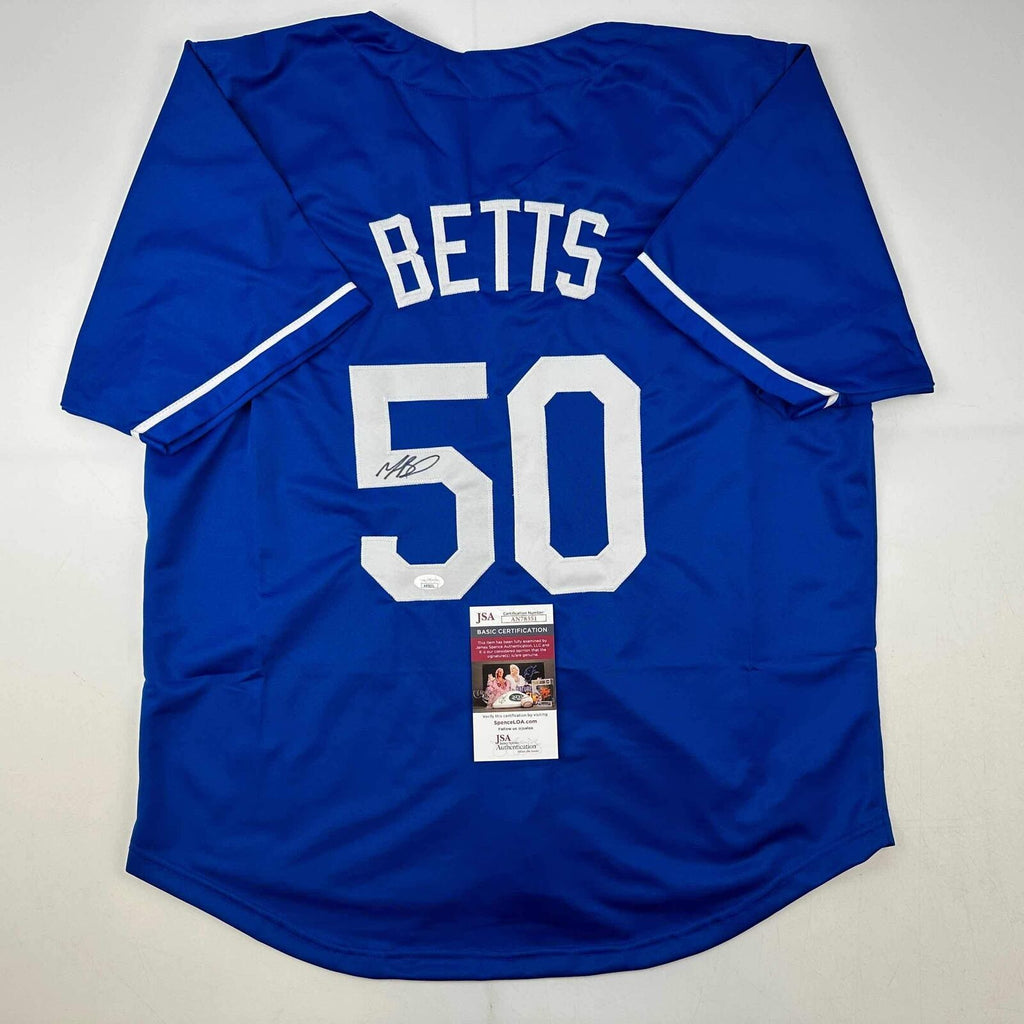 Mookie Betts Signed Dodges Jersey (JSA)