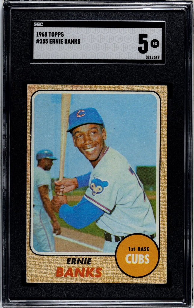 Ernie Banks MLB Memorabilia, Ernie Banks Collectibles, Verified Signed  Ernie Banks Photos