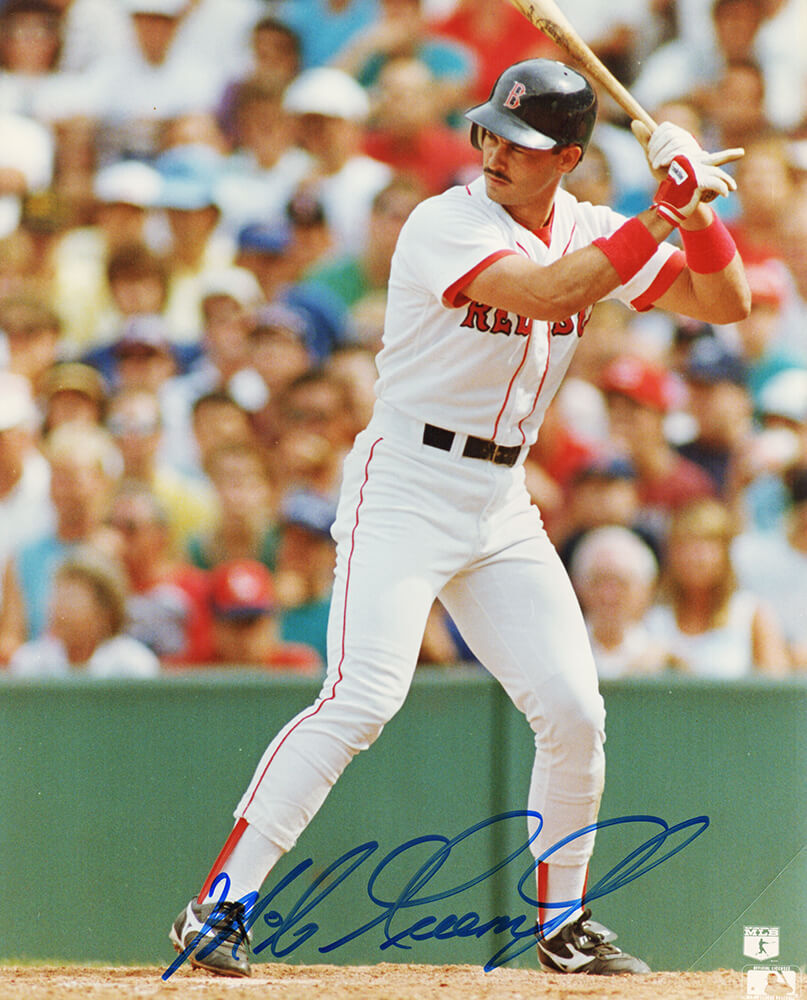 Mike Greenwell SUPER SALE Boston Red Sox Slight Crease Glossy Card Stock  8x10 Photo