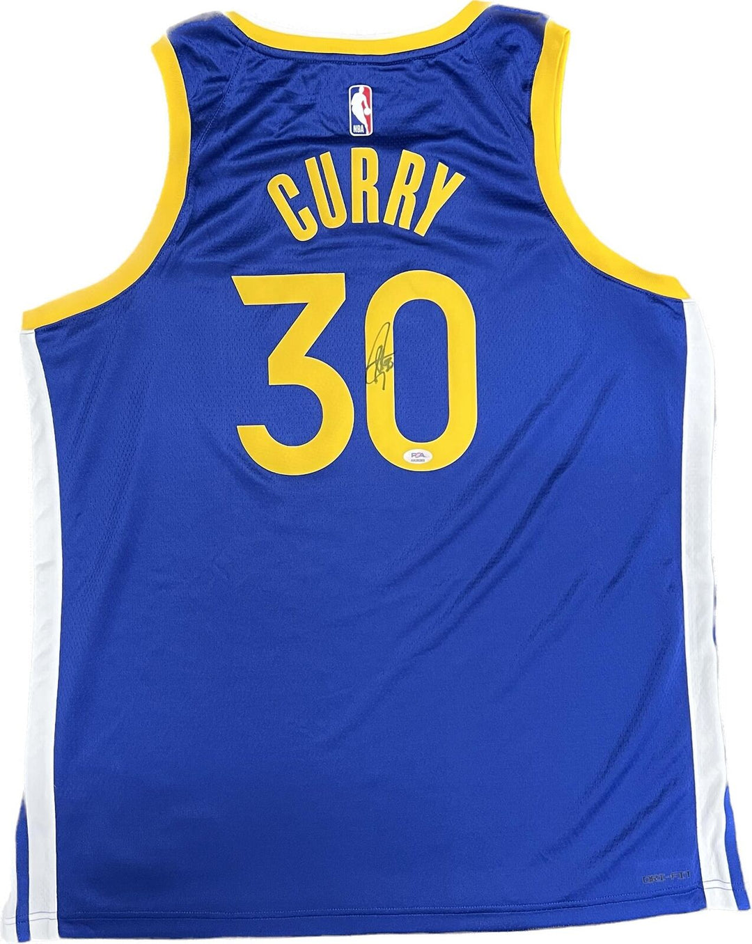 Stephen Curry signed jersey PSA/DNA Golden State Warriors Autographed Image 1
