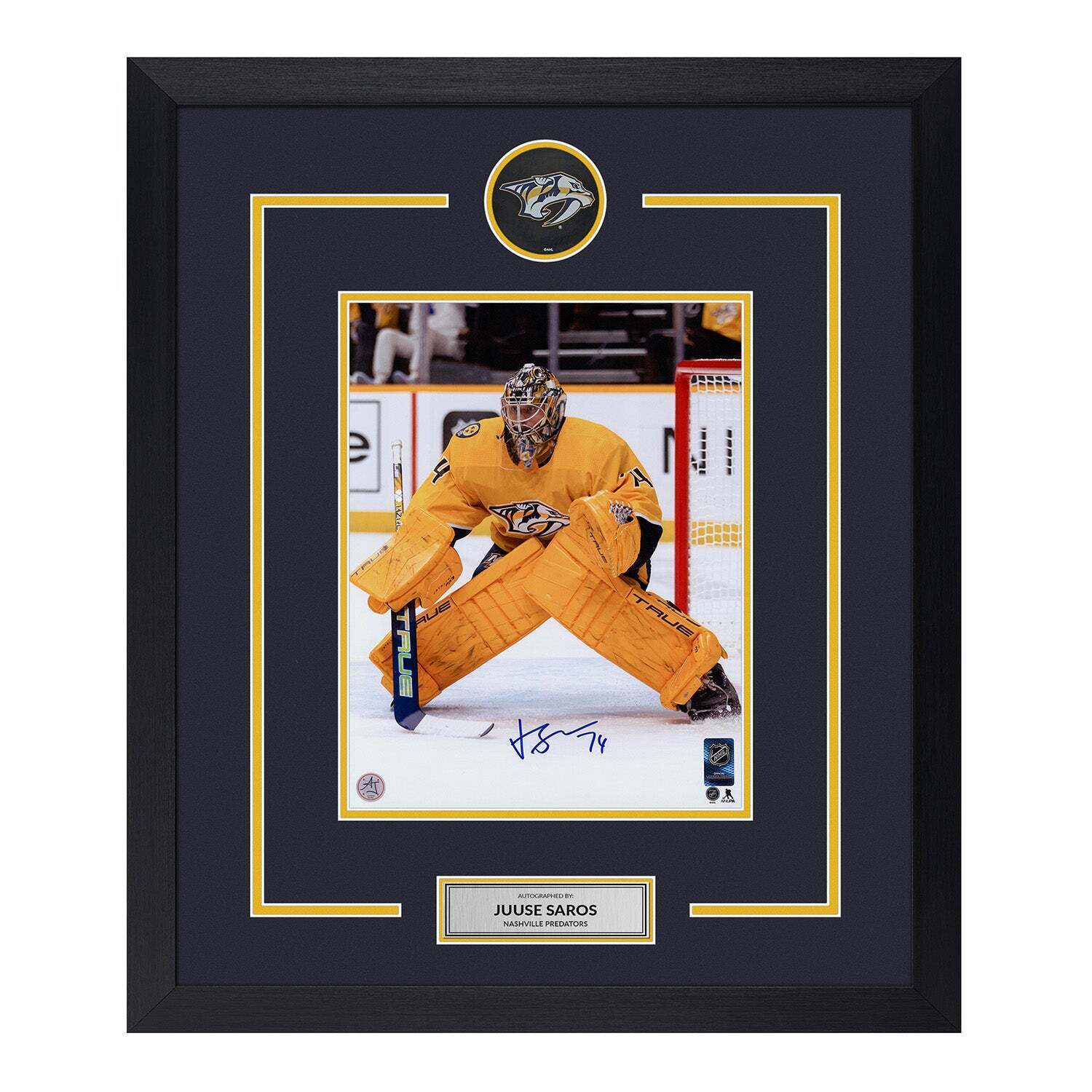 Juuse Saros signed deals Puck