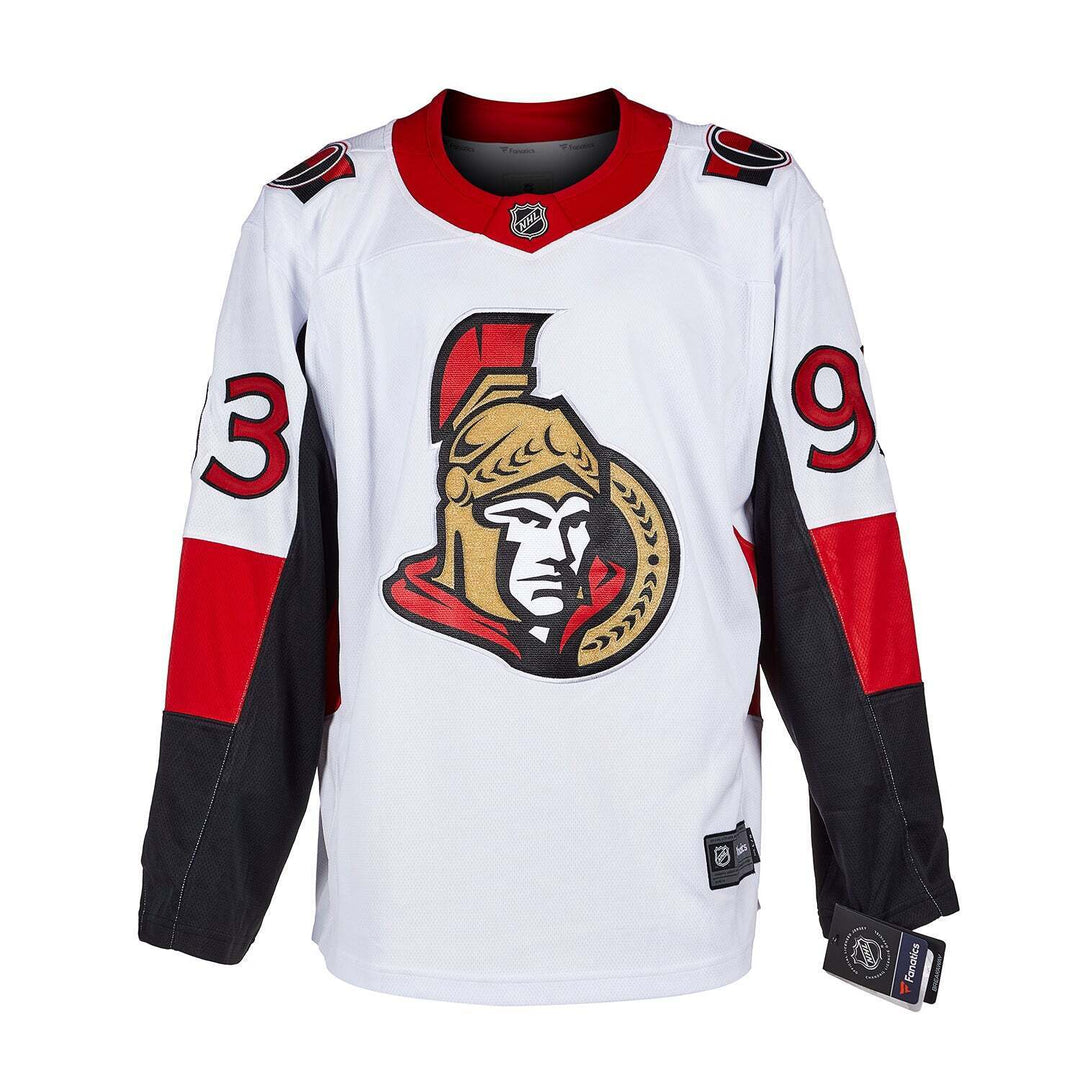 Mika Zibanejad Ottawa Senators Signed & Dated 1st Game Fanatics Jersey Image 2