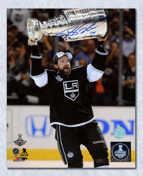 Justin Williams Los Angeles Kings Autographed 2014 Stanley Cup 8x10 Photo Image 1
