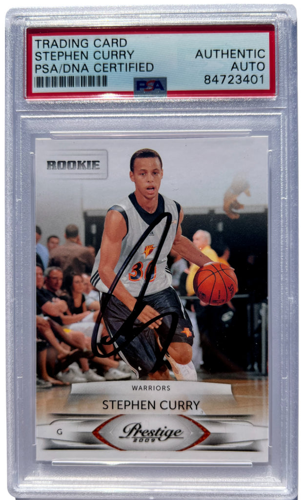 Steph curry good rookie prestige card