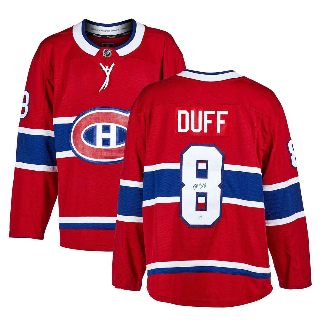 Dick Duff Montreal Canadiens Autographed Fanatics Jersey Image 3