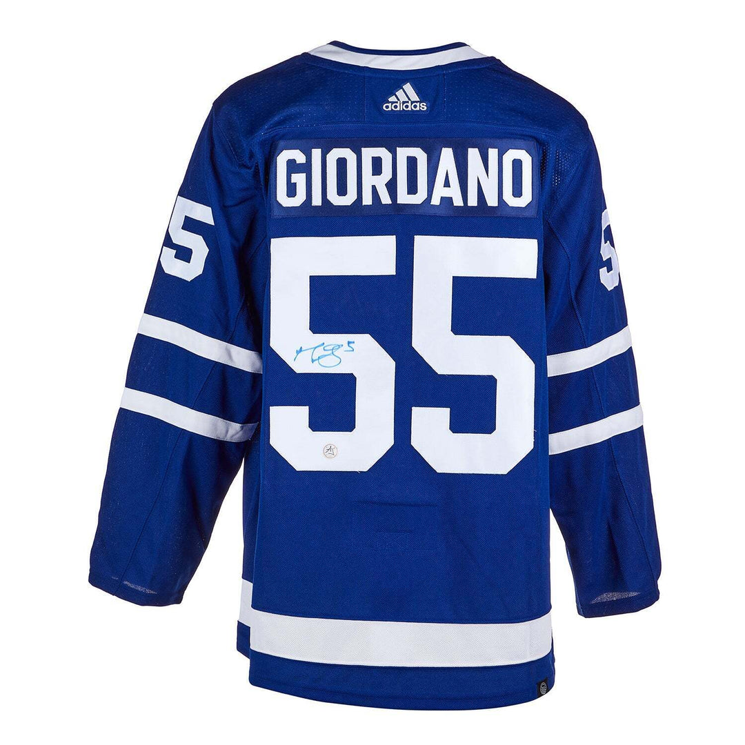 Mark Giordano Autographed Toronto Maple Leafs Adidas Jersey Image 1