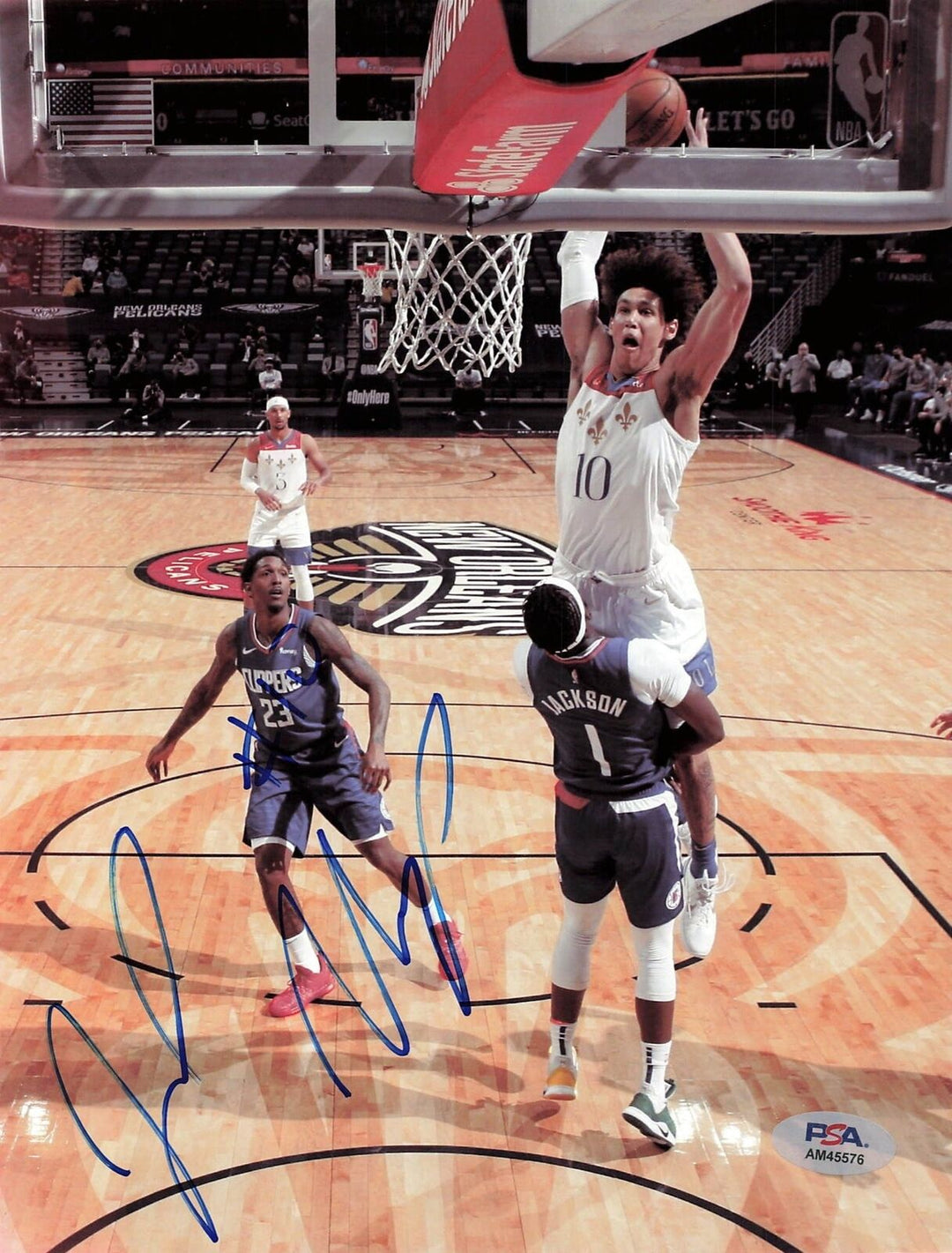 Jaxson Hayes Signed 8x10 Photo PSA/DNA New Orleans Pelicans Autographed Image 1