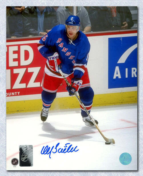 Ulf Samuelsson New York Rangers Autographed 8x10 Photo Image 1