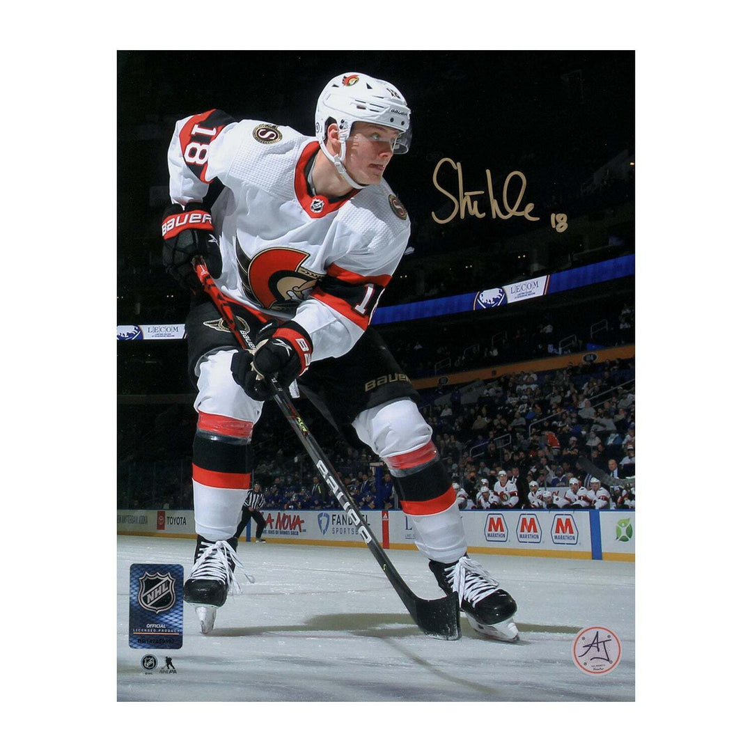 Tim Stutzle Signed Ottawa Senators Hero Profile 8x10 Photo Image 1