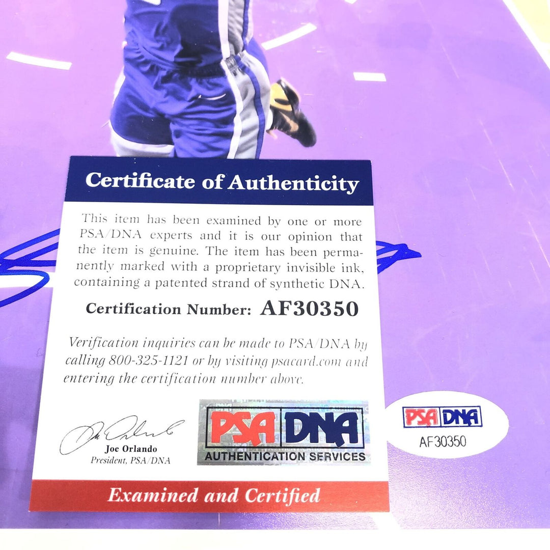 De'Aaron Fox Signed 8x10 photo PSA/DNA Sacramento Kings Autographed Image 3
