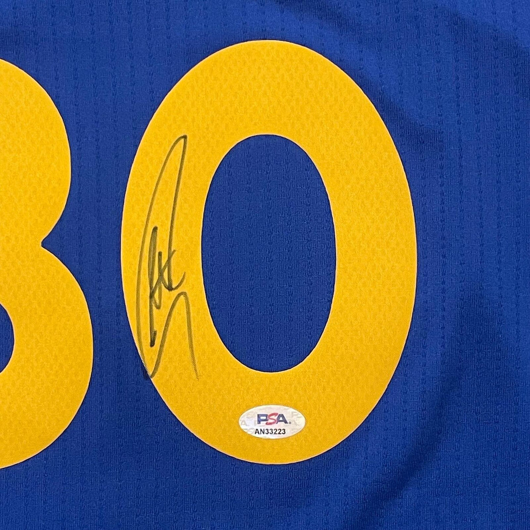 Stephen Curry signed jersey PSA/DNA Golden State Warriors Autographed Image 2