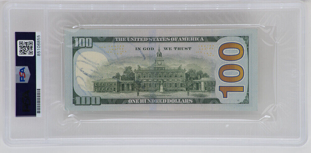 Floyd Mayweather Jr. Signed $100 Bill US Currency - (PSA/DNA Encapsulated) Image 2