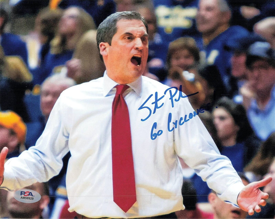 Steve Prohm signed 8x10  photo PSA/DNA Iowa State Cyclones Autographed Image 1