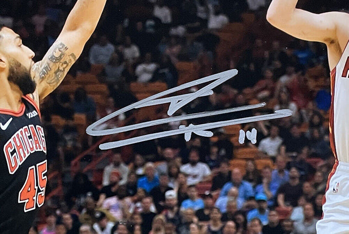 Tyler Herro Signed 16x20 Miami Heat Basketball Photo JSA Image 2