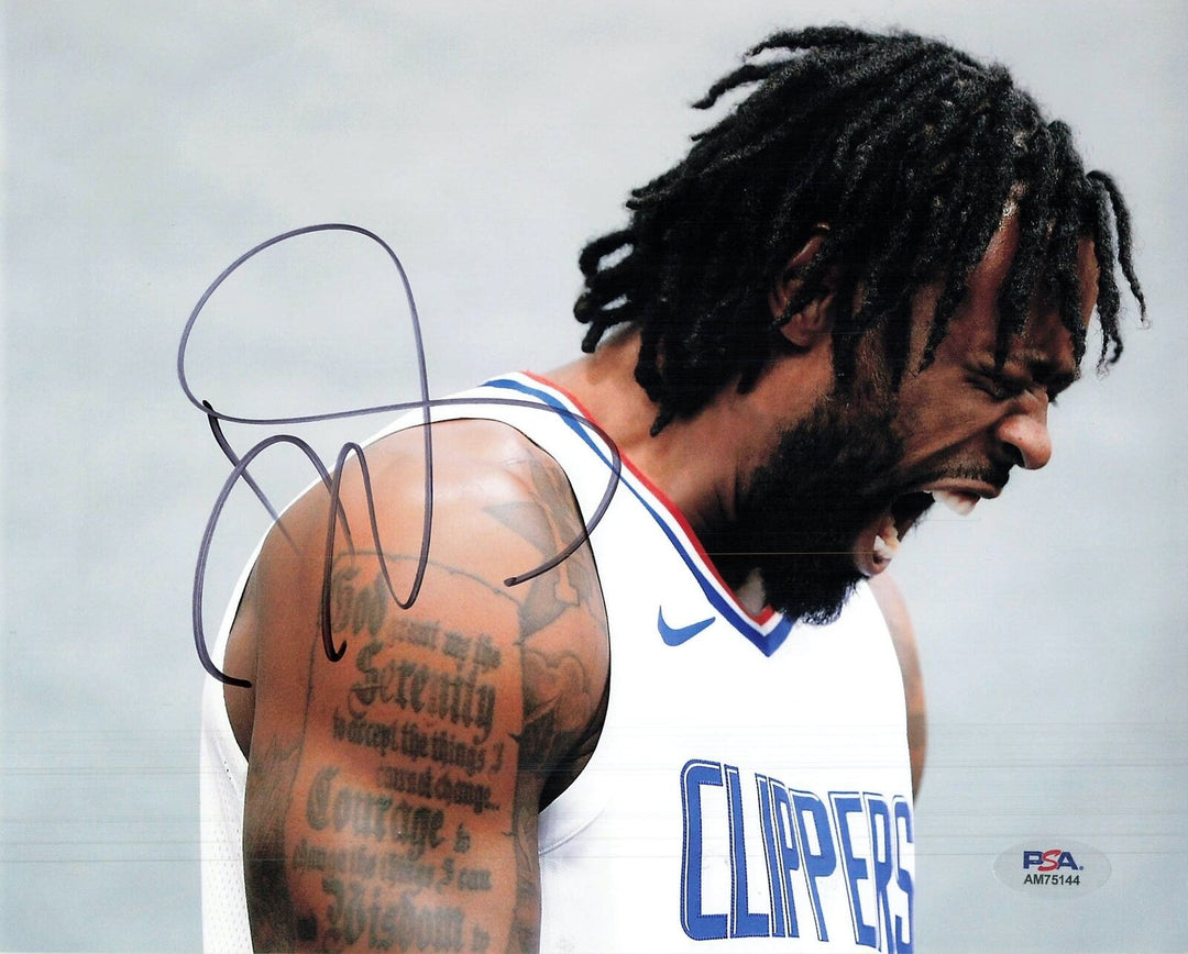 DeAndre Jordan 8x10 photo PSA/DNA Los Angeles Clippers Autographed Image 1