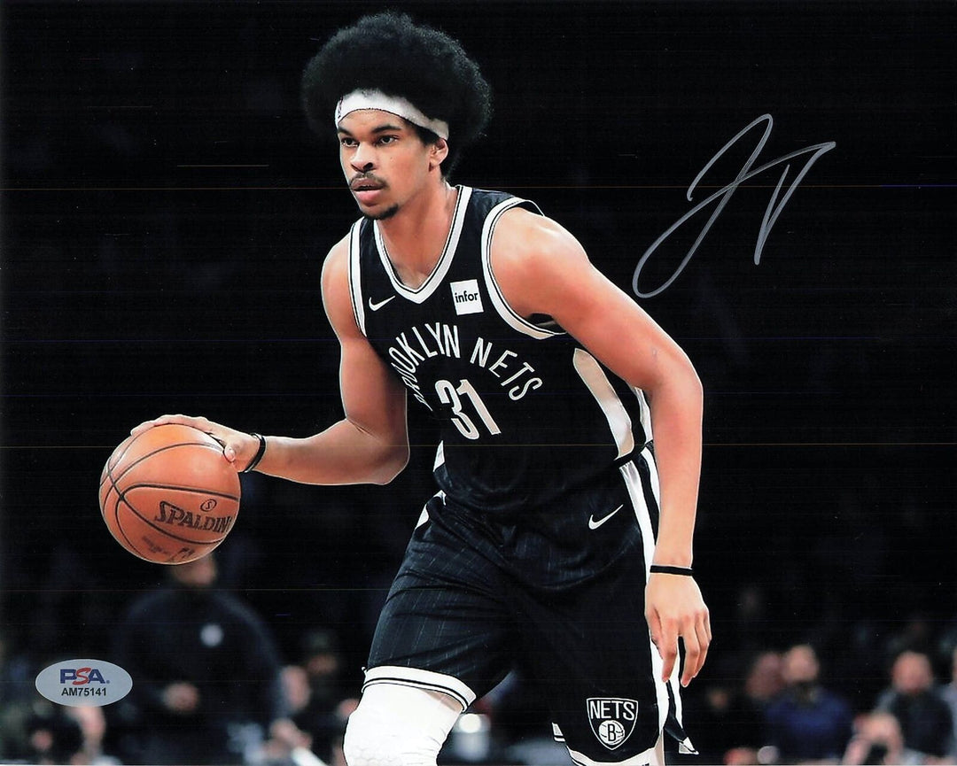 Jarrett Allen signed 8x10 photo PSA/DNA Brooklyn Nets Autographed Image 1