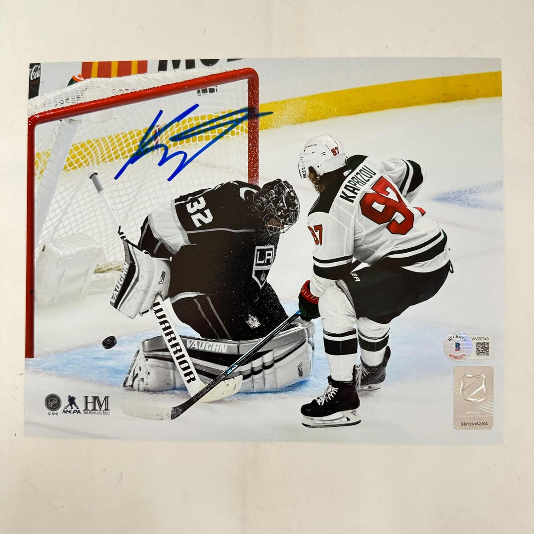 Autographed/Signed Kirill Kaprizov Minnesota Wild 8x10 Hockey Photo JSA COA Image 1