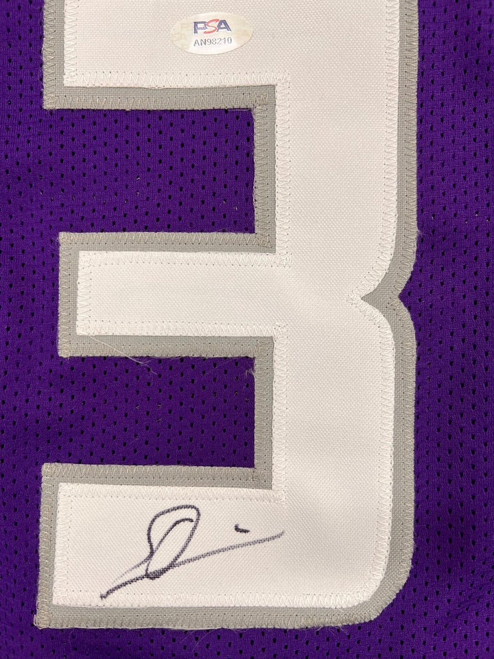 Chris Duarte signed jersey PSA/DNA Autographed Sacramento Kings Image 2