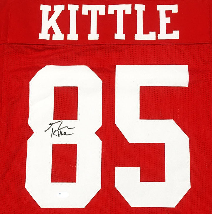 George Kittle Signed Autographed San Francisco 49ers Custom Jersey Beckett Image 2