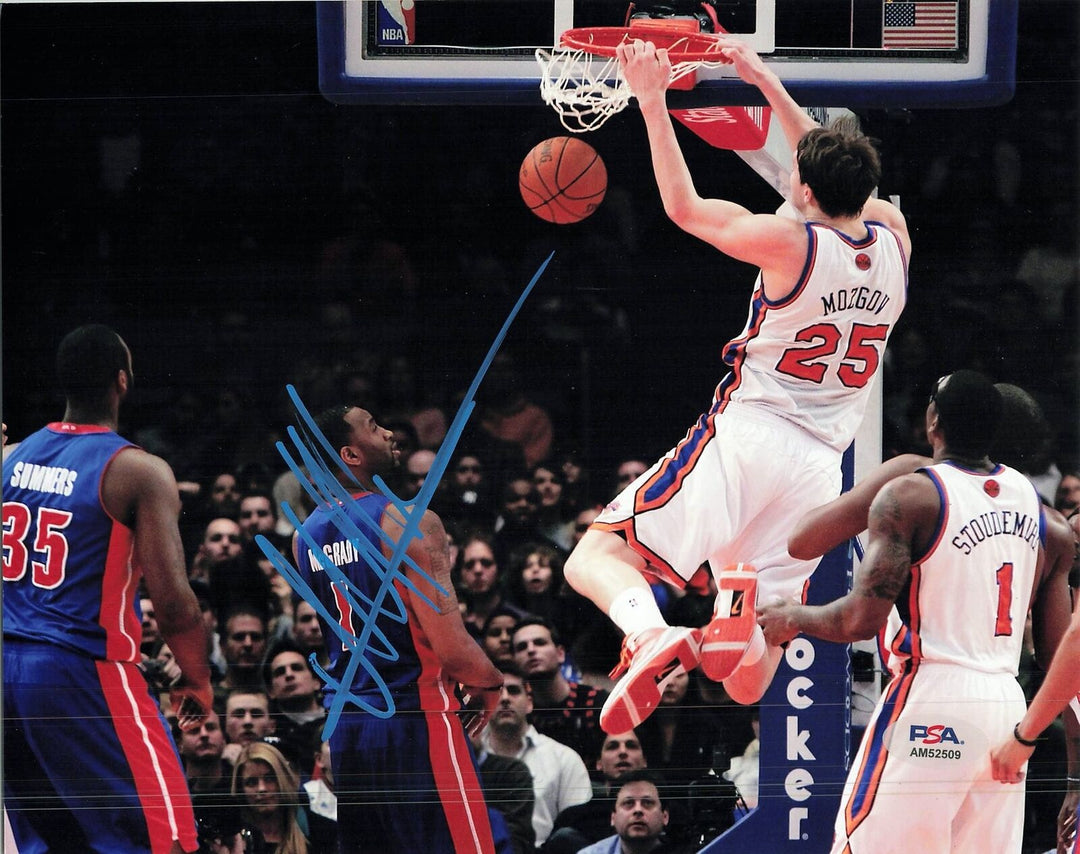 Timofey Mozgov signed 8x10 photo PSA/DNA Cleveland Cavaliers Autographed Image 1