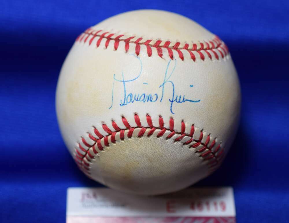 Mariano Rivera Early JSA Coa autograph American League OAL Hand Signed Baseball Image 1