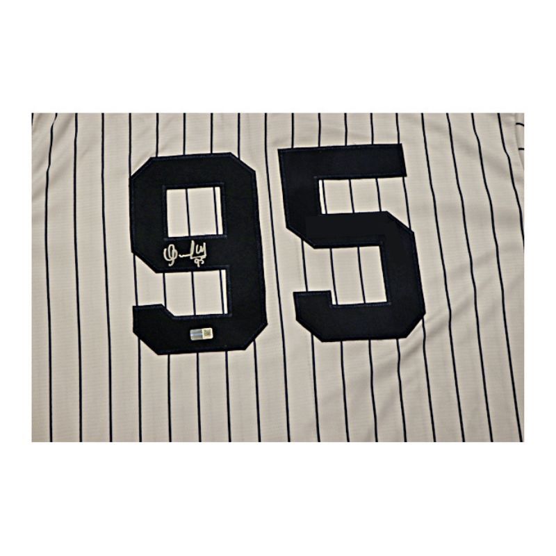 Oswaldo Cabrera New York Yankees Autographed Nike Home Jersey (CX