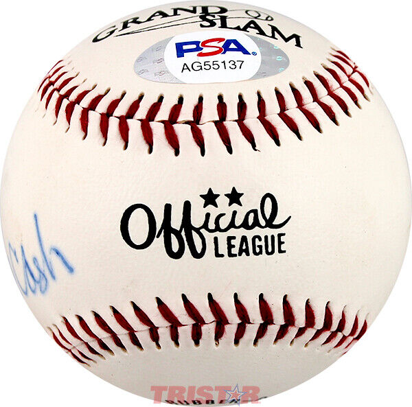 Rosanne Cash Signed Autographed Grand Slam Baseball PSA - Seven Year Ache Image 2