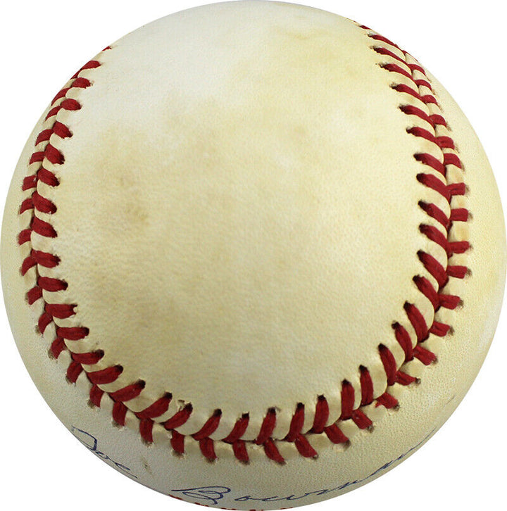 Joe Bowman Autographed Vintage Rawlings NL Baseball PSA - Pittsburgh Pirates Image 2
