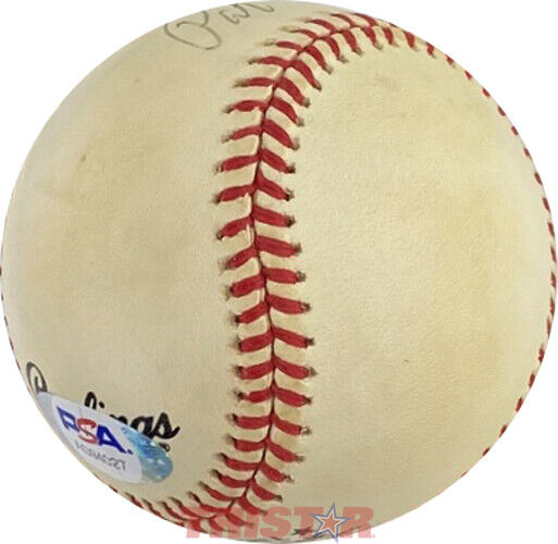 PAT CONROY SIGNED AUTOGRAPHED NL BASEBALL PSA - WATER IS WIDE, PRINCE OF TIDES Image 3