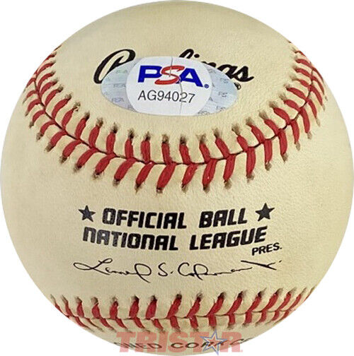 PAT CONROY SIGNED AUTOGRAPHED NL BASEBALL PSA - WATER IS WIDE, PRINCE OF TIDES Image 4