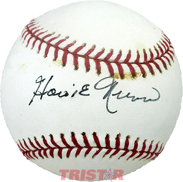HOWIE NUNN SIGNED AUTOGRAPHED ML BASEBALL TRISTAR - CARDINALS, REDS Image 1